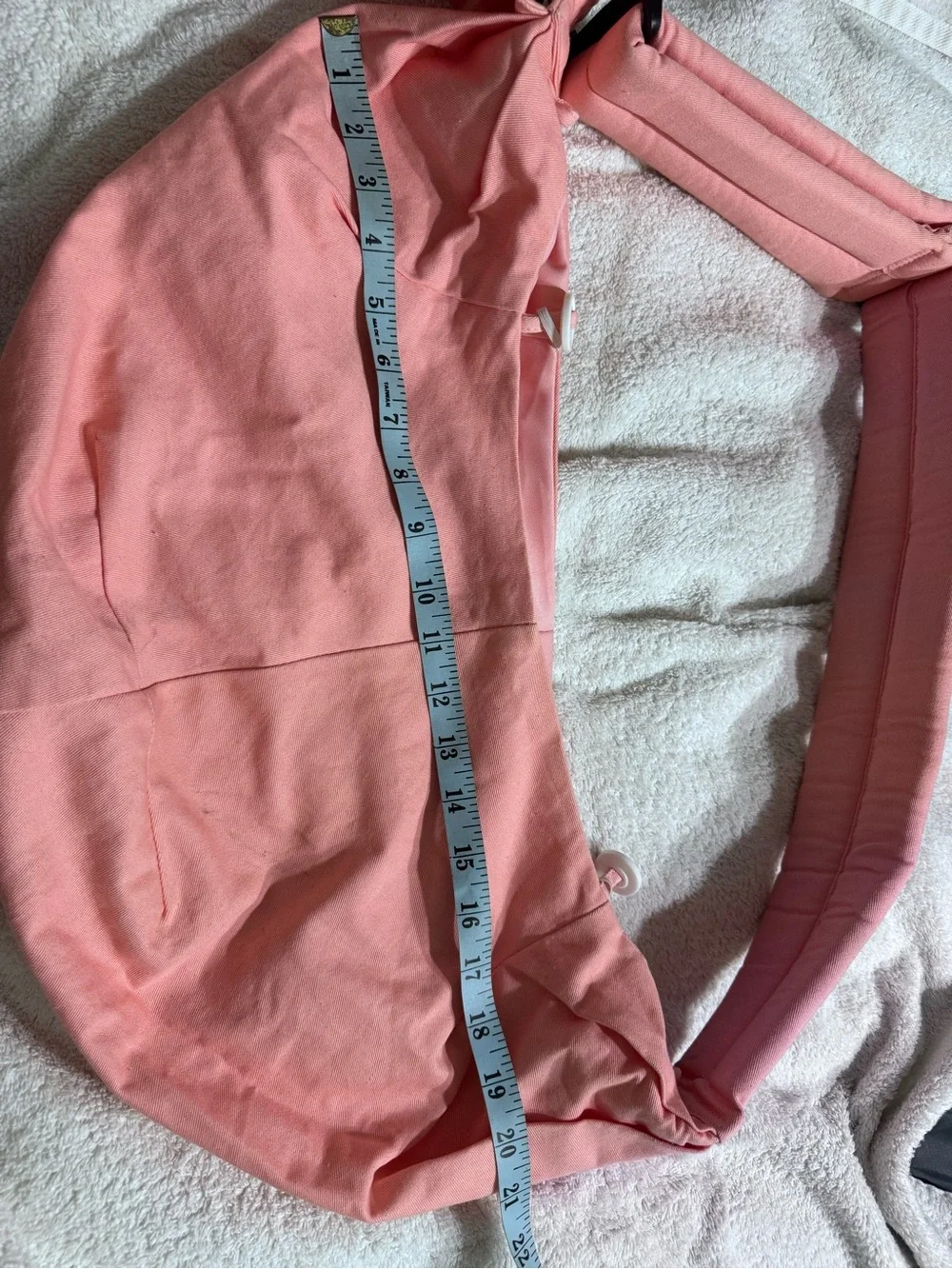 Blush Pink Pet Sling Carrier for Small Dogs & Cats
